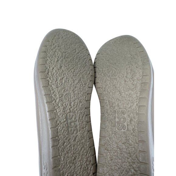 SAS Womens Leather Comfort Lace-Up Loafers Taupe Size 10M - Picture 14 of 14